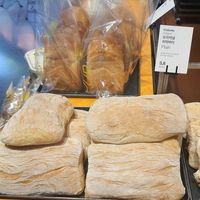 plain ciabatta (vegan option) at Flour Artisan Bakery in Seoul