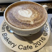 Cappuccino   at Flour Artisan Bakery in Seoul