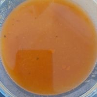 Pumpkin soup at Lian Xin - 莲芯膳坊 in Central Singapore