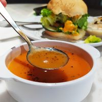 Soup of the day - Tomato soup at Lian Xin - 莲芯膳坊 in Central Singapore