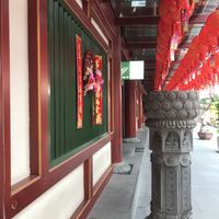Hidden but pleasant location of veg. eatery.  at Lian Xin - 莲芯膳坊 in Central Singapore