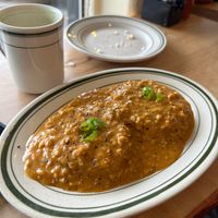 Biscuits and gravy were my favorite at Tandem Bakery & Cafe in Missoula