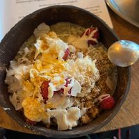 Matcha banana   at Bio Cafe Blütezeit in Vienna