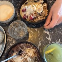 Acai Bowl + Matcha Banana Bowl   at Bio Cafe Blütezeit in Vienna