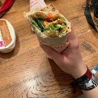 Falafel wrap, very big  at Çiğköftem in Venlo