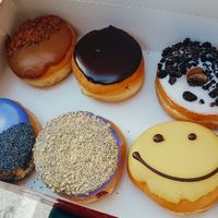 with and without filling at Dunkin’ in Innsbruck