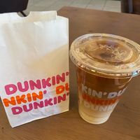 Got plant milks too   at Dunkin’ in Innsbruck