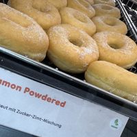 cinnamon vegan  at Dunkin’ in Innsbruck