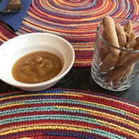 Welcome gift vegan   at La Bodeguita del Mar in Santa Maria