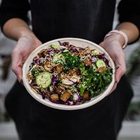 Tofu at Tuna Tail Poké in Huskisson