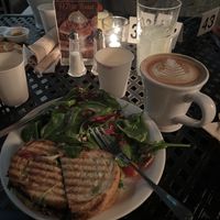   at Urth Caffe in Hawthorne