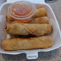 Spring rolls at Thai Orchid in Stroudsburg
