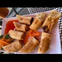Spring rolls!  at Thai Orchid in Stroudsburg