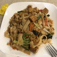 Drunken noodle with tofu   at Thai Orchid in Stroudsburg