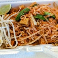 Pad Thai with seasoned tofu at Thai Orchid in Stroudsburg