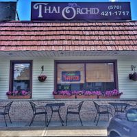 look for all the purple!   at Thai Orchid in Stroudsburg