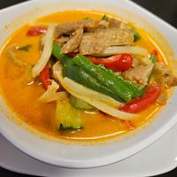 Mock duck red curry at Thai Orchid in Stroudsburg