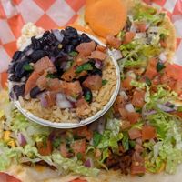 Vegan chorizo taco special at Cosa Sabrosa in Ann Arbor