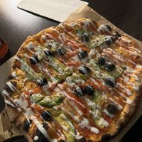 Pizza 🥑  #Veganuary at Pizzeria Schlaflos 2 in Frankfurt