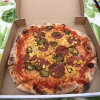 Vegan Mexican Pizza  at Pizzeria Schlaflos 2 in Frankfurt