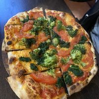Vegane Pizza Vegetaria  #Veganuary at Pizzeria Schlaflos 2 in Frankfurt
