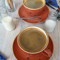 Lovely coffee at Whisk in Pocklington