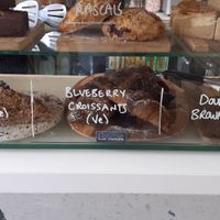Well labelled vegan cake selection at Whisk in Pocklington