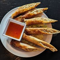 Lumpia at Stickers Asian Cafe in Portland