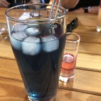 “purple rain” drink. Sounded more fancy than it tasted   at Forum 3 in Stuttgart