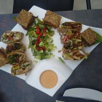 Platter for 2 at Elysian Plant Based Kitchen Bar in Limassol