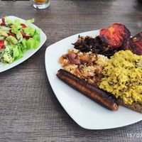Big brunch...my favorite at Elysian Plant Based Kitchen Bar in Limassol