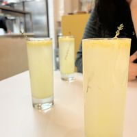 Homemade lemonade   at Vegitopia in Brussels