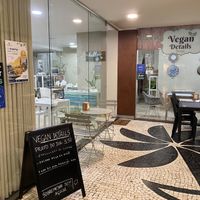 Inside the mall  at Vegan Details in Braga