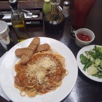 almuerzo corriente,  typical lunch, $10.000   (4 dollars) at VEGANO El Buen Alimento in Cali