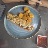 Hot dog Zeus at VEGANO El Buen Alimento in Cali