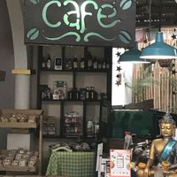 Bar area at VEGANO El Buen Alimento in Cali