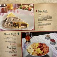 Menu page 14 of 19, February 2020 at VEGANO El Buen Alimento in Cali