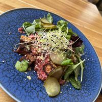 Warm buckwheat salad. Amazing!   at Trip Cafe in Tallinn