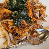 Garlic tofu  at Chantanee in Bothell