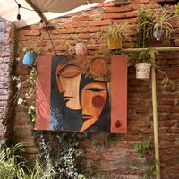 Pared del jardín   at Subs Sandwich Bar in Cotacachi