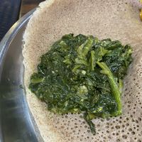 Spinach and garlic  at Mosob Gezana - Maybe closed in Newcastle Upon Tyne