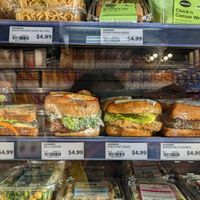 Sandwiches at MOM's Organic Market in Paramus