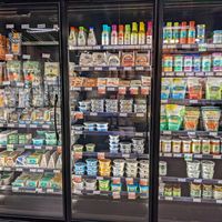 Vegan dairy at MOM's Organic Market in Paramus