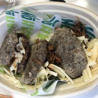 Gorditas de setas  at Vegan On in Mexico City