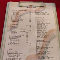 Getränkekarte at Vida Loco in Rosenheim