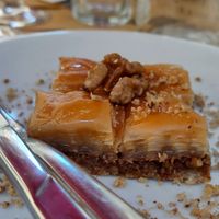 Baklava with nuts at Al Madina in Pisa