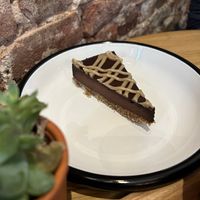 Chocolate cake  at Wild & The Moon - Van Woustraat in Amsterdam