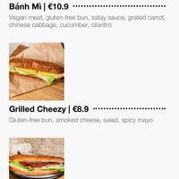 Banh Mi was great  at Wild & The Moon - Van Woustraat in Amsterdam