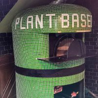 Pizza oven at The Vegan Table in Bangkok