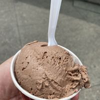 Chocolate silk almond   at Universal Studios - Cold Stone Creamery in Orlando